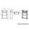 Тумба для обуви Мебелеф-23