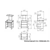 Стол компьютерный Мебелайн-21