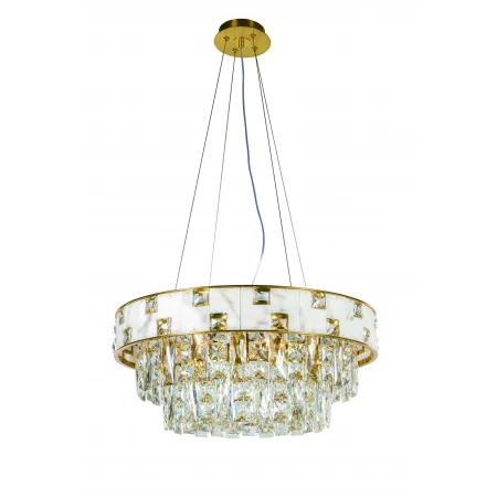 5776P/6A PLATING BRASS+CLEAR (1) Люстра NW # 