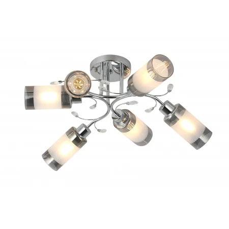 74858/6 CHROME (1) Люстра RL 