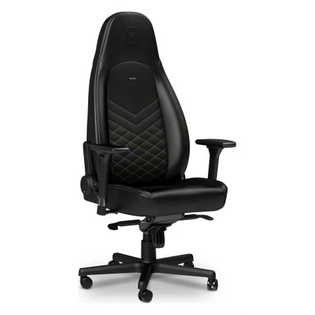 Игровое кресло Noblechairs Icon, черный, экокожа