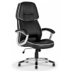 Геймерское кресло Topchairs Phantom, черный, экокожа