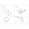 Бра SF7013/1WS-WT ОФЕЛИ