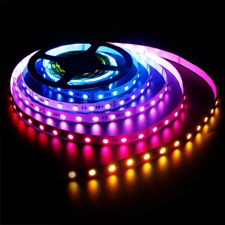 Светодиодная лента Бегущая волна 12 В 7,2 Вт/м 30 Led/м 5050 IP65, RGB, 5 м Elektrostandard 5050 12V 30Led 7,2W RW IP65 (5m)