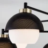 Потолочная люстра в стиле лофт Eurosvet 70106/8 черный