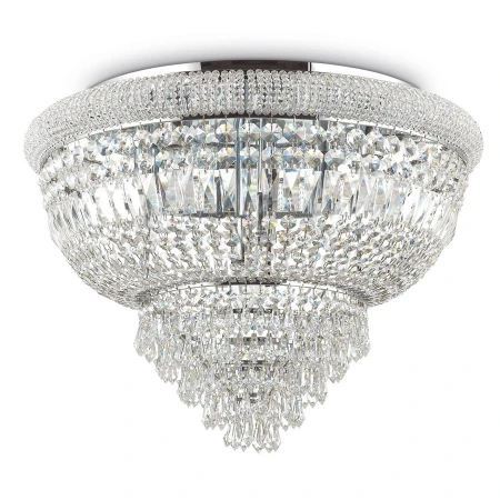 Хрустальная люстра Ideal Lux DUBAI PL24 CROMO