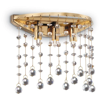 Хрустальное бра Ideal Lux MOONLIGHT AP3 ORO MOONLIGHT