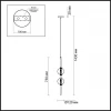 Подвесной светильник Odeon Light Lazia 4981/2 Подвесной светильник Odeon Light Lazia 4981/2