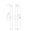 Настенный светильник Maytoni Technical Axis MOD106WL-L10G3K