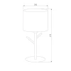 Настольная лампа TK Lighting 5571 Albero White