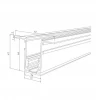 Шинопровод магнитный встраиваемый Elektrostandard Slim Magnetic 85087/00 4690389179143