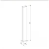 Уличный светодиодный светильник Elektrostandard 1538 Techno Led черный 4690389172458