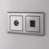 Рамка на 2 поста Werkel Metallic глянцевый никель W0021602 4690389159039
