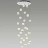 Подвесная светодиодная люстра Odeon Light Crystal 5007/120L