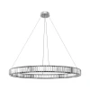 Подвесной светодиодный светильник Loft IT Crystal ring 10135/1000 Chrome Подвесной светодиодный светильник Loft IT Crystal ring 10135/1000 Chrome