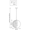 Подвесной светильник Lightstar Fermo 724264 Подвесной светильник Lightstar Fermo 724264