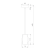 Подвесной светодиодный светильник Eurosvet Bonaldo 50246/1 Led золото
