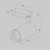 Трековый светильник Maytoni Technical Vuoro TR003-1-15W3K-W-W