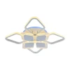 Потолочная светодиодная люстра Profit Light 5893/4+4A WHT