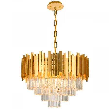 Подвесная люстра Natali Kovaltseva Vertigo 81440/8C Gold