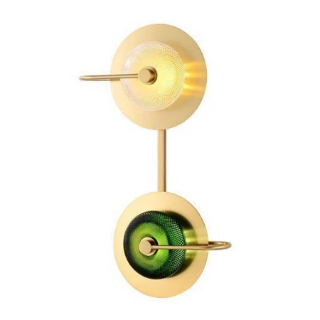 Бра Imperium Loft Green Disk 144306-22