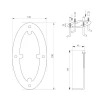 Уличный светодиодный светильник Arlight LGD-Muse-Boll-H1500-18W Warm3000 035395 Уличный светодиодный светильник Arlight LGD-Muse-Boll-H1500-18W Warm3000 035395