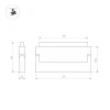 Трековый светодиодный светильник Arlight Mag-Orient-Flat-Fold-S230-12W Day4000 035856(1) Трековый светодиодный светильник Arlight Mag-Orient-Flat-Fold-S230-12W Day4000 035856(1)