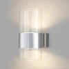 Настенный светодиодный светильник Eurosvet Watford 40021/1 LED хром/прозрачный Настенный светодиодный светильник Eurosvet Watford 40021/1 LED хром/прозрачный