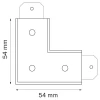 Соединитель L-образный для однофазного трека Lightstar Teta 505126 Соединитель L-образный для однофазного трека Lightstar Teta 505126