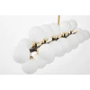 Подвесная люстра Lumina Deco Marsiada LDP 6033-24 BK+GD