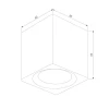 Потолочный светодиодный светильник Elektrostandard Matrix 25051/LED a065287