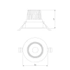 Встраиваемый светодиодный светильник Elektrostandard Even 25094/LED a065459