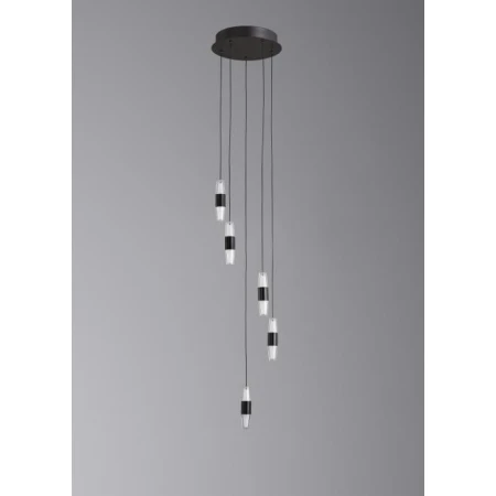 Люстра подвесная Alfa Light F3024-50 BLACK