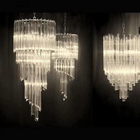 Люстра подвесная Alfa Light F2024-40 E14*6 Античная бронза