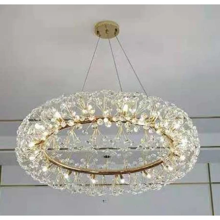 Люстра подвесная Alfa Light F2024-38 G9*12 Французское золото