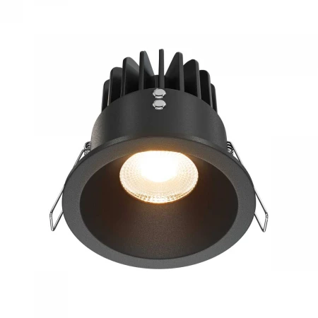 Встраиваемый светильник Maytoni Technical Downlight DL034-01-12W2.7K-B