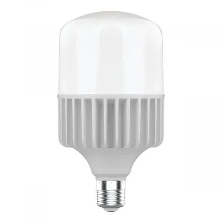 Лампа светодиодная Gauss E40 80W 4000K матовая 63428