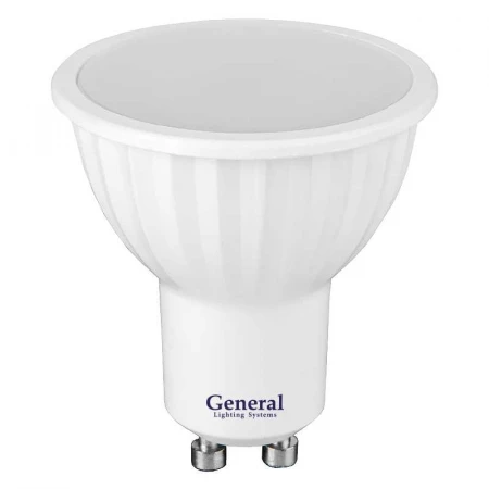 Лампа светодиодная General GLDEN-MR16-B-7-230-GU10-3000