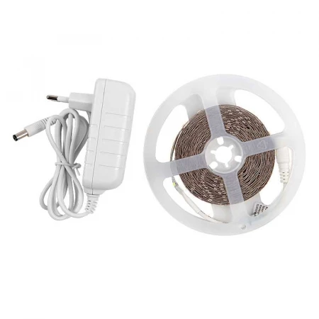Лента светодиодная General GLS-2835-60-4.8-12-IP20-PRO-6-5-KIT готовый комплект 5м с адаптером Лента светодиодная General GLS-2835-60-4.8-12-IP20-PRO-6-5-KIT готовый комплект 5м с адаптером