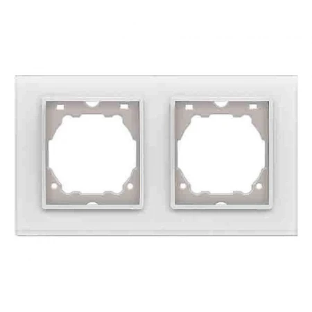 Рамка 2-постовая Vesta-Electric Exclusive White белый FRM050202BEL
