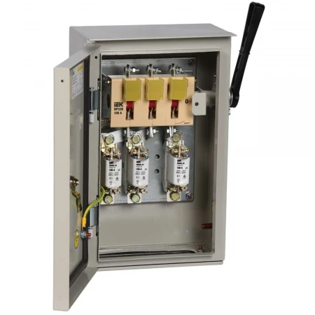 Ящик с рубильником и предохранителями ЯРП-100А У1 IP54 IEK YARP-100-74-54