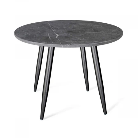 Кухонный стол Sheffilton SHT-TU14/90 МДФ черный муар/мрамор премиум 3382489902