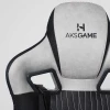 Игровое кресло AksHome Royal светло-серый, велюр 75222