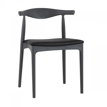 Кухонный стул Stool Group Bull с мягким сиденьем серый 8310 grey 90207