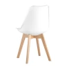 Кухонный стул Stool Group FRANKFURT белый дер. Ножки Y863 white