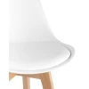 Кухонный стул Stool Group FRANKFURT белый дер. Ножки Y863 white