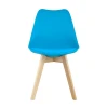 Кухонный стул Stool Group FRANKFURT бирюзовый дер. ножки Y863 aqua