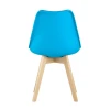 Кухонный стул Stool Group FRANKFURT бирюзовый дер. ножки Y863 aqua