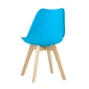 Кухонный стул Stool Group FRANKFURT бирюзовый дер. ножки Y863 aqua