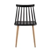 Кухонный стул Stool Group Морган пластиковый черный Y820 black